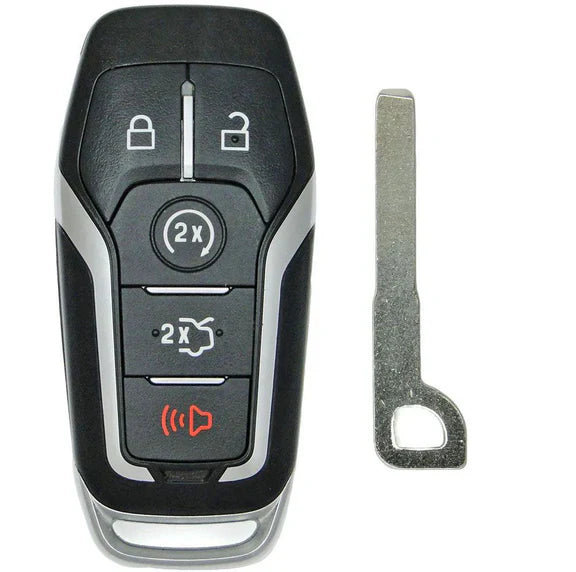 Llave Presencia Control Remoto | 2013-2017 Ford Fusion Edge Explorer | 5 Botones | 902 Mhz | M3N-A2C31243300 Original
