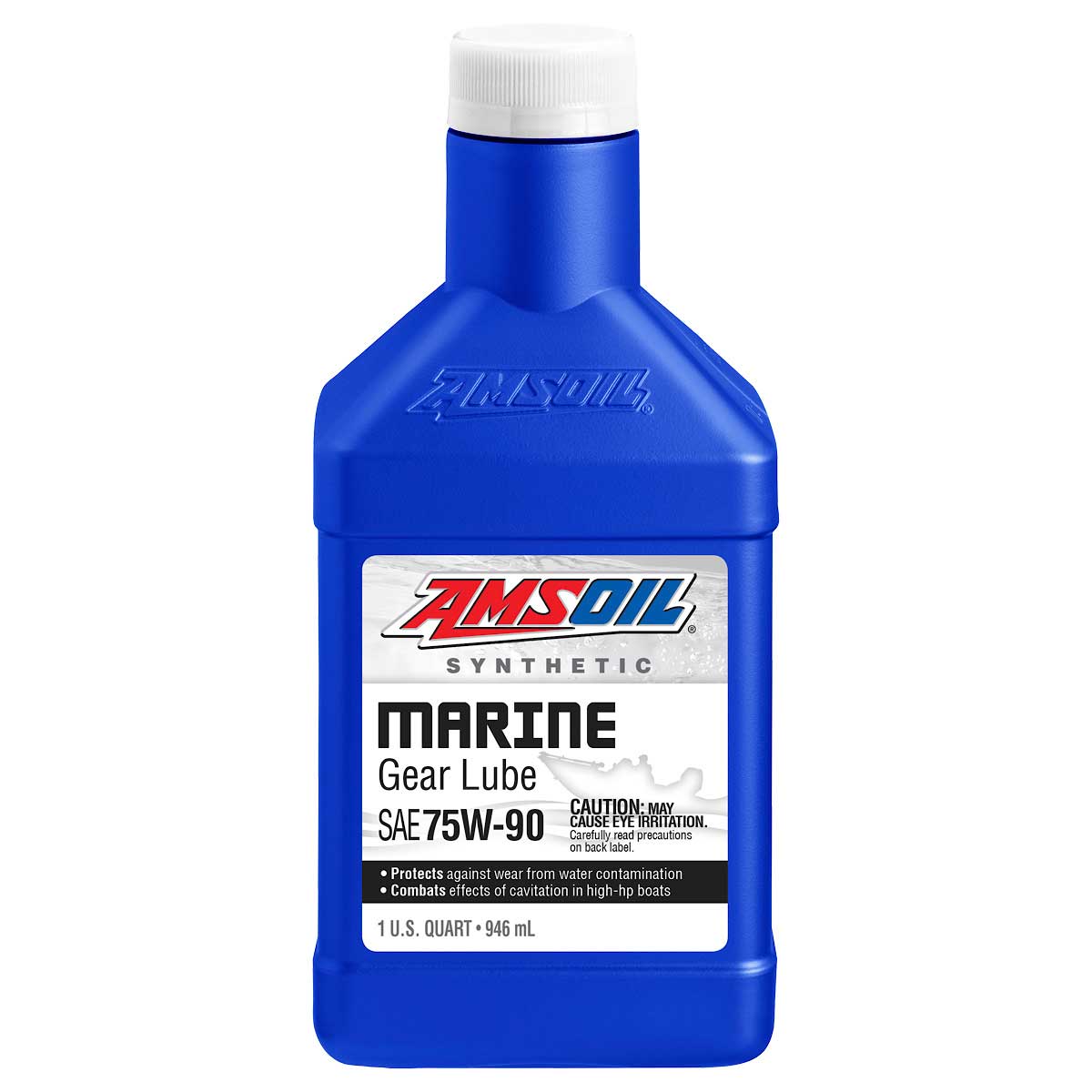 Lubricante Universal Marino para Engranes Amsoil 75W/80W-90 100% Sintetico Net 946mL AGMQT