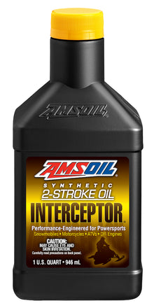 Aceite Interceptor Amsoil 2T 100% Sintético Net 946mL AITQT