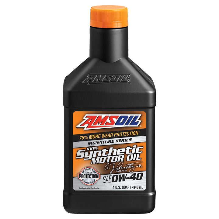Aceite para Motor Amsoil Signature Series SAE 0W-40 100% Sintetico Net. 946mL AZFQT