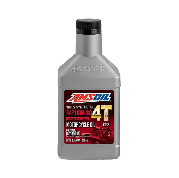 Aceite para Motor Amsoil 4T JASO MA/MA2 SAE 10W-30 100% Sintético Net 946mL MC3QT