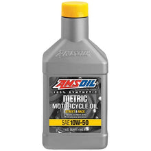 Aceite para Motor Amsoil Metric Motorcycle Oil SAE 10W-50 100% Sintetico Net 946mL MSRQT