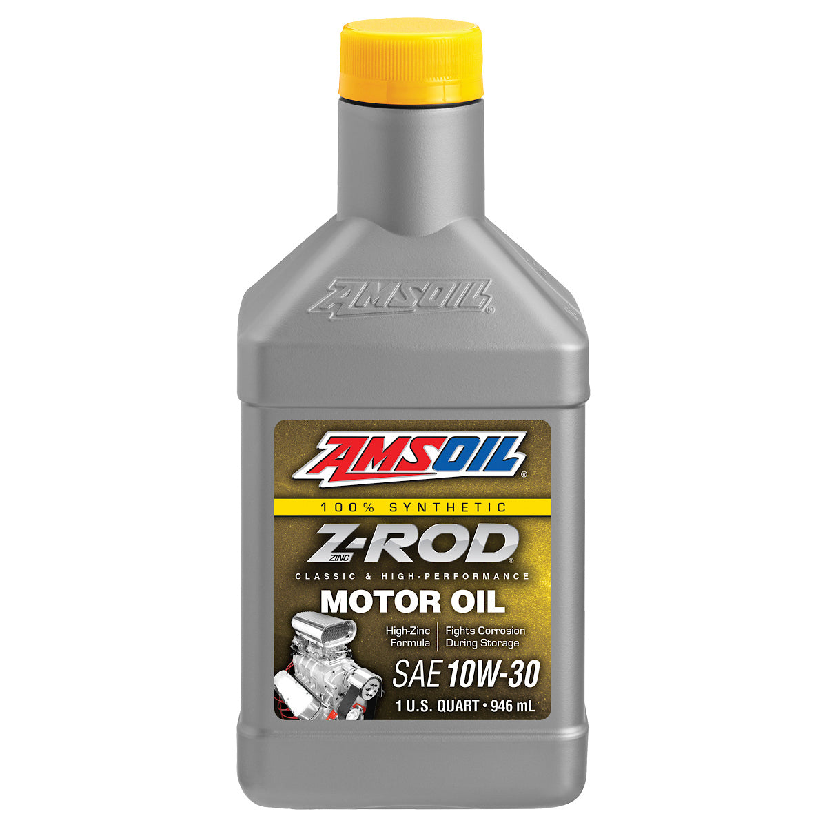 Aceite para Motor Amsoil Z-ROD SAE 10W-30 100% Sintetico Net 946mL ZRTQT