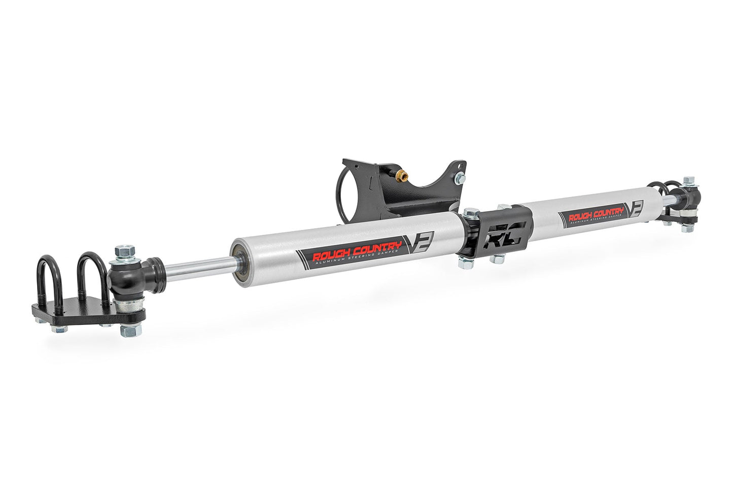 Rough Country V2 Steering Stabilizer Dual | 2-8 Inch Lift | Ford F-250/F-350 Super Duty (05-24) 8749270