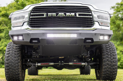 Rough Country N3 Steering Stabilizer Dual | 2.5-8 Inch Lift | Ram 2500 (14-24)/3500 (13-24) 8749430