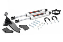 Rough Country V2 Steering Stabilizer Dual | 2.5-8 Inch Lift | Ram 2500 (14-24)/3500 (13-24) 8749470