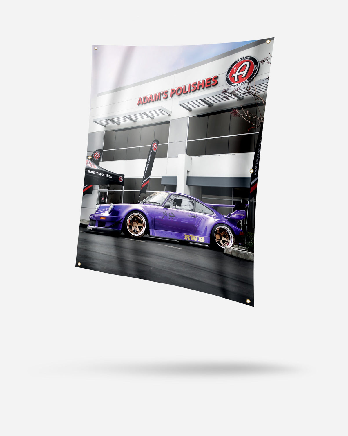Adam’s Polishes Rwb Garage Banner | NLT308-MSC1031 | NLT verificada