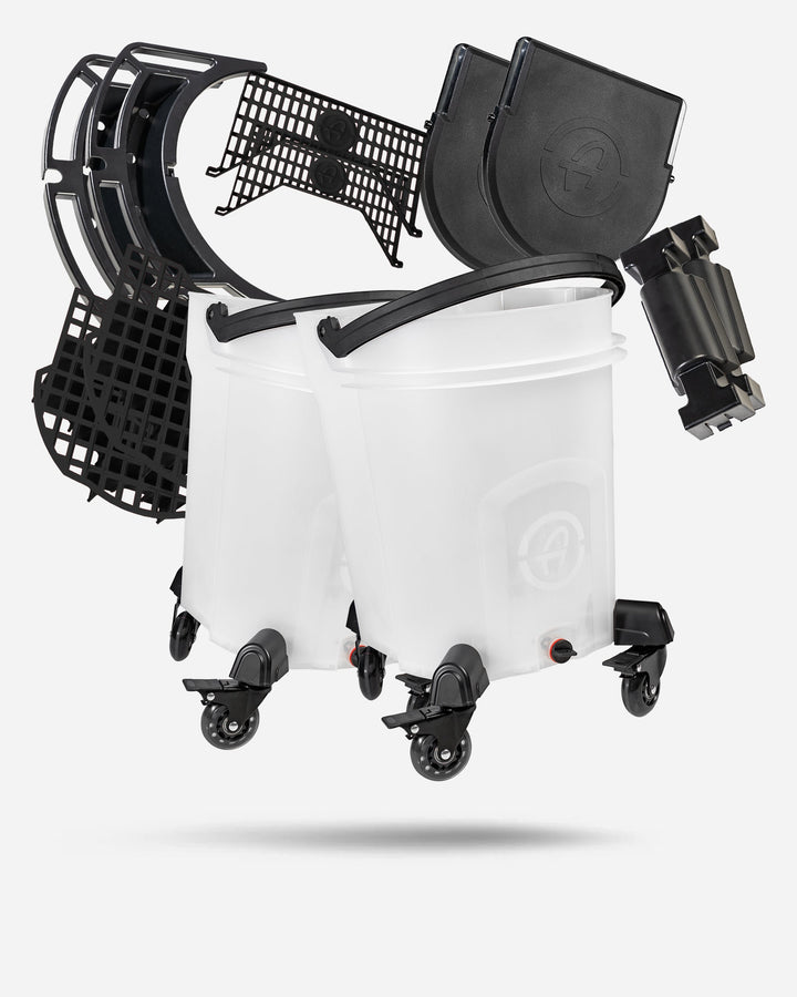 Adam’s Polishes Premium Clear Detailing Bucket - Double Complete | NLT308-KIT1922 | NLT verificada